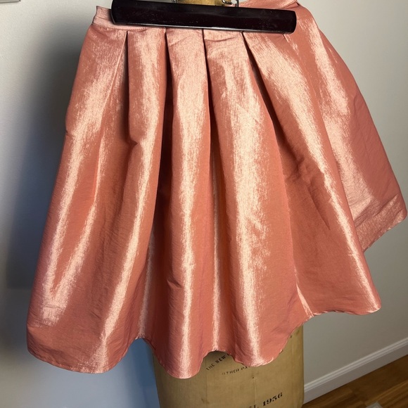 Luna shiny pink ballerina skirt size medium (cut very small, 12” waist) - Picture 2 of 6